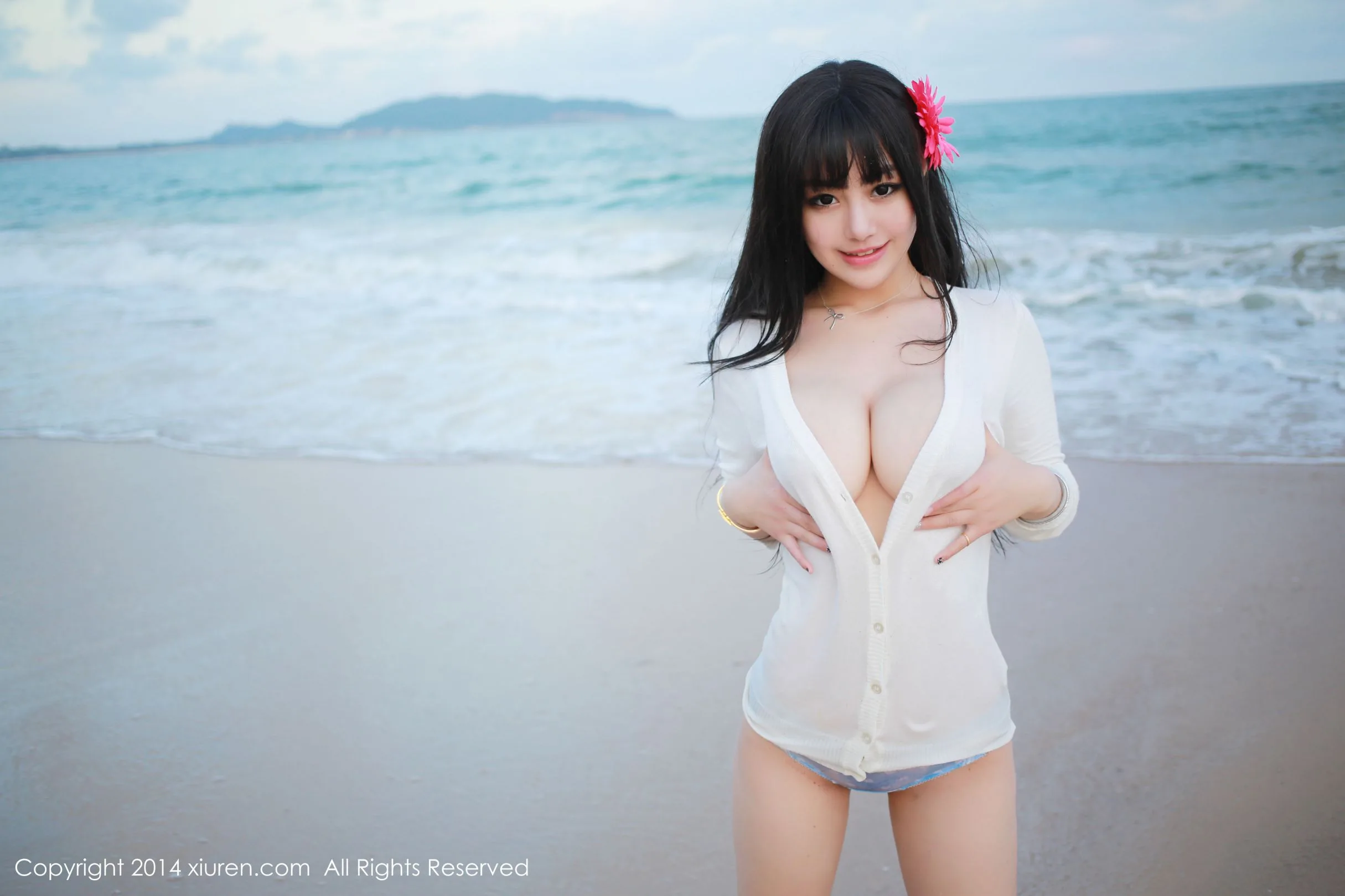 [XIUREN秀人网] Barbie Kerr - Bộ ảnh thứ hai của Tam Á - 29
