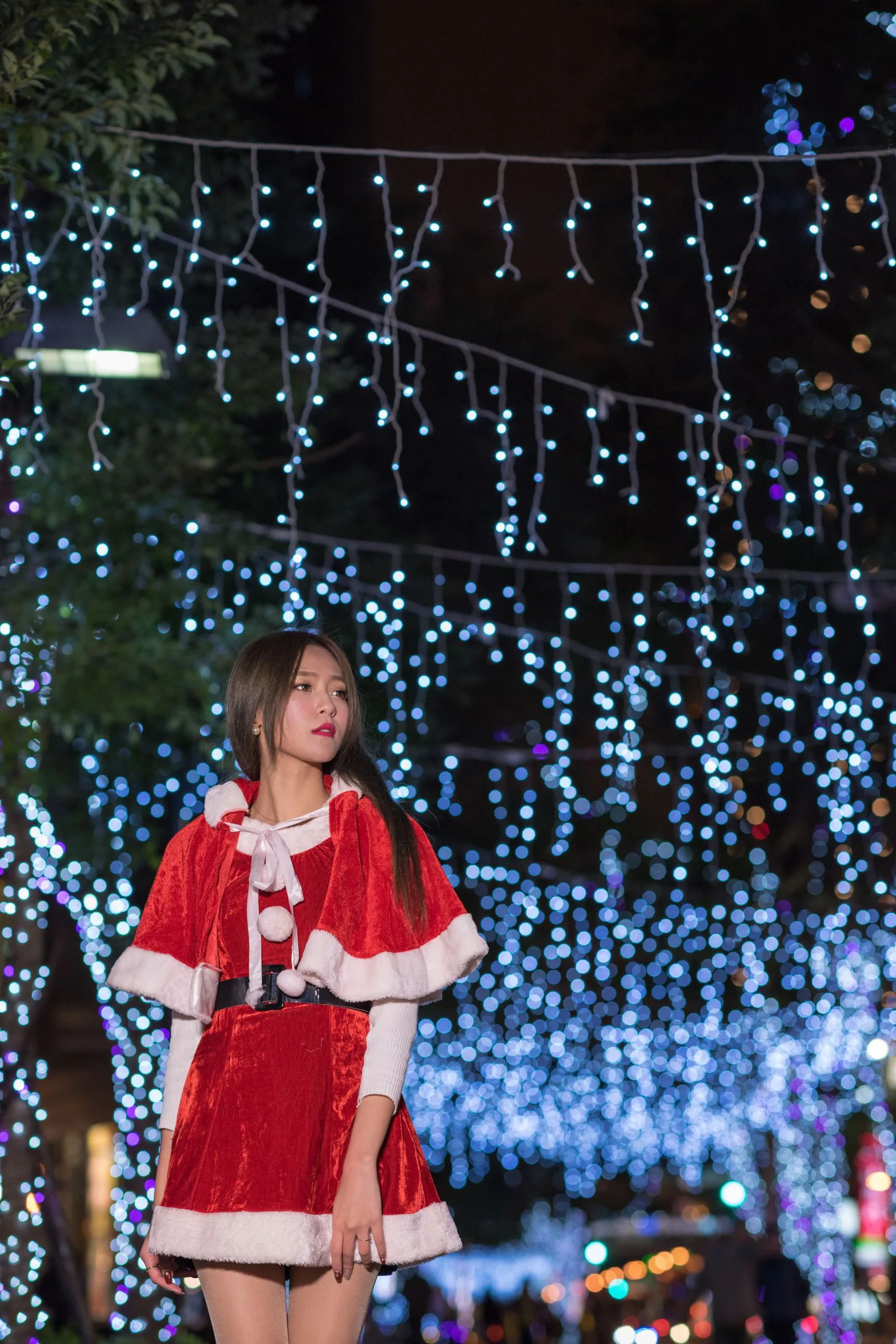 [Buổi chụp ảnh ngoài trời của Beautyleg] Winnie Xiaoxue - Bộ sưu tập ảnh đêm độ phân giải cực cao tại Công viên Giáng sinh Thành phố Đài Bắc Mới - 24
